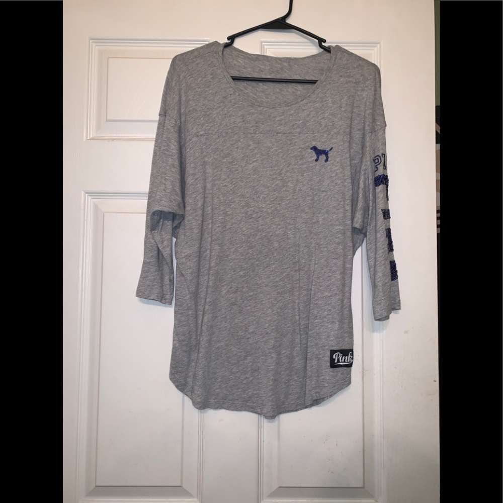 Pink long sleeve shirt